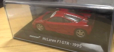 EDICOLA 1:43 AUTO DIE CAST   McLaren F1 GTR 1995    ROSSO   ART. MC1 - Immagine 1 di 2