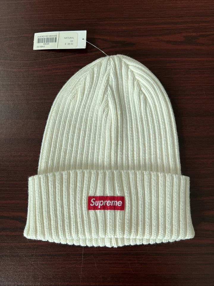 Supreme White Beanie - Image 1 of 4