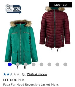 Las mejores ofertas en Abrigos para hombres Lee Cooper | eBay
