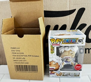Funko Luffy Gear 5 1621 Laughing Gamestop Exclusive MINT Gem 10 One Piece Pop - Picture 1 of 10