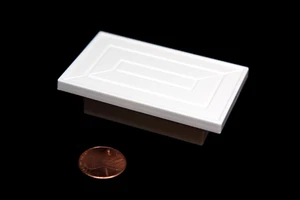 Playmobil Dollhouse Café Grocery Store Low White Coffee Table Furniture 3202 325 - Picture 1 of 1