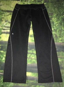Athleta Black Streamline Yoga Capri Pants Style 819370 Sz SP - Picture 1 of 6