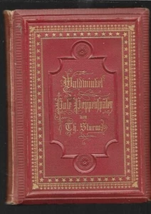 ERSTAUSGABE Theodor Storm Waldwinkel. Pole Poppenspäler. Novellen 1875 SELTEN - Bild 1 von 3