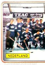 1979 Panini Stickers #274 Team Netherlands, Team Photo
