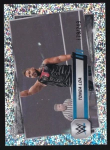2025 Topps Chrome WWE - Tonga Loa #162 Speckle Refractor /249 - Picture 1 of 2