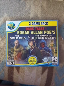 Edgar Allan Poe's Gold Bug Masque Red Death Hidden Obje PC Big Fish 2 Game Pack - Picture 1 of 3