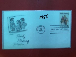 U. S. Stamp FDC # 1455 -Family Planning - ArtMaster cachet- comb. shipping - Picture 1 of 1