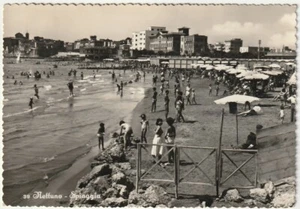 NETTUNO - ROMA - SPIAGGIA - VIAGG. 1957 -60365- - Picture 1 of 1