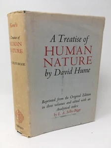A Treatise of Human Nature by David Hume 1967 Hardcover w/Dust Jacket - Picture 1 of 13