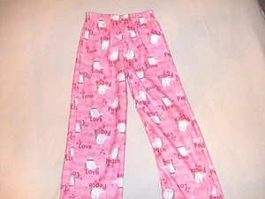 PYJAMA ODER LOUNGEHOSE DER MARKE CIRCO GR. S ROSA "PEACE LOVE" FISCH DESIGNS - Bild 1 von 1