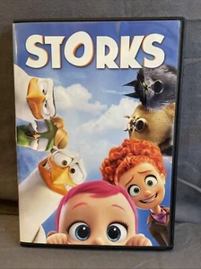 Storks DVD Warner Bros Entertainment Like-New- Condition Animated Family Movie - Picture 1 of 4