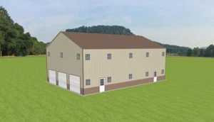 SALE:House/garage/office for: North Carolina. Many sizes and plans available. - Picture 1 of 21