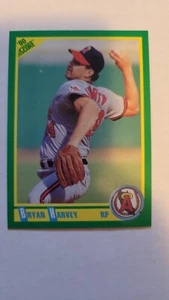 1990 SCORE BRYAN HARVEY #8 NM - Picture 1 of 1