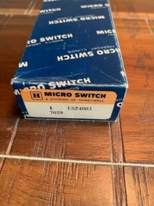 MICRO INTERRUTTORE - LSZ4003 - Honeywell *NUOVO* - Foto 1 di 4