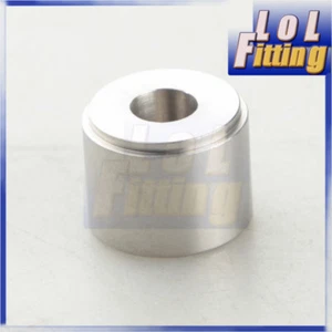 Stainless Steel 1/8" NPT Female NPT Weld Bung-In AN Fitting Adapter - Picture 1 of 4