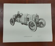 1913 Indianapolis 500-Mile Race Winner Printed Signed D.R. Shuck ltd 150/1000