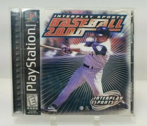 Playstation 1 Interplay Sports Baseball 2000 US Release BLACK LABEL  - Bild 1 von 6