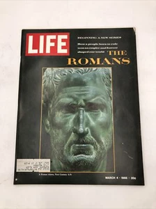 Life Magazine March 4 1966; The Romans, Marlon Brando, Green Berets Song, Goalie - Picture 1 of 4