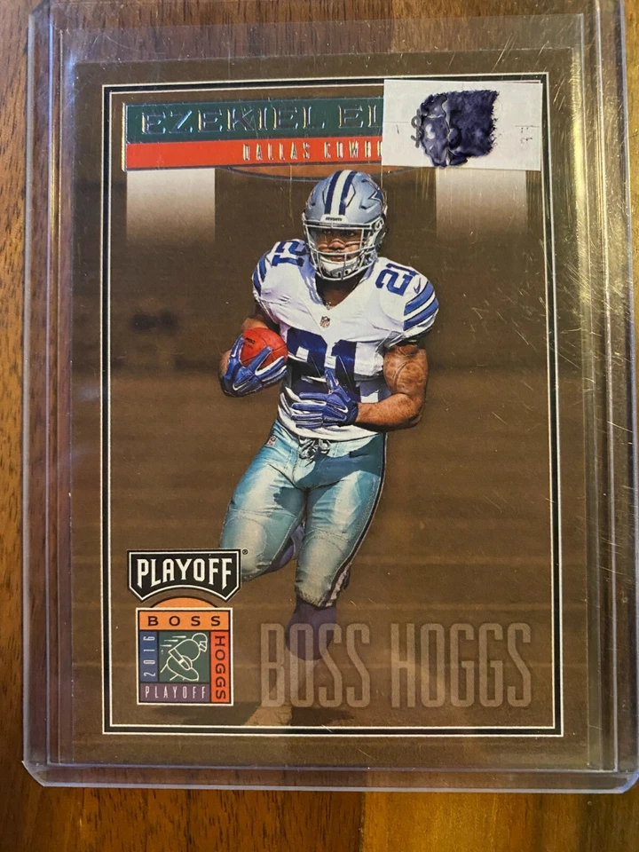 A70,137 - 2016 Playoff Boss Hoggs #BHEE Ezekiel Elliott - Image 1 of 1