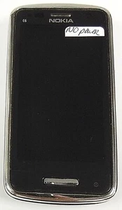 Nokia E6 / E6-01 - Gray & Silver ( Unlocked ) Very Rare International Smartphone - Picture 1 of 2