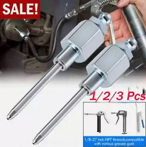 1-3Pcs Pistola Grasso Ago Punta della Bocca Rimovibile Naso Testa Ugello Hotsal 3in - Foto 1 di 13