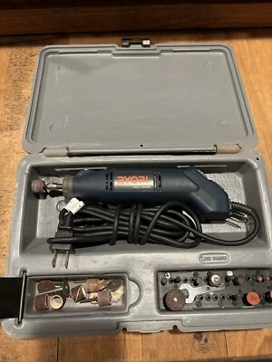 RYOBI #HT20VSK 8,000-23,000-RPM VS ROTARY TOOL KIT W/ ACCESSORIES Tested - Image 1 of 4