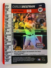 2005 Topps Pack Wars Base & Foil Cards - complete your set (Bonds, Beltran, etc)