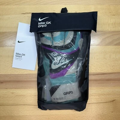 Guantes de portero Nike GK Grip3 fútbol fútbol FB2998-010 talla 10 Foto 1 de 4