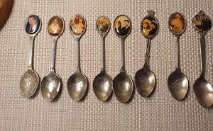 Vintage Royal Family commemorative spoon collection