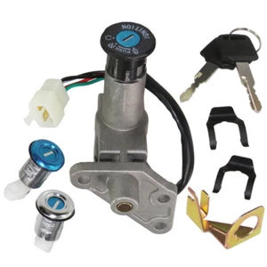 GY6 50cc/125cc/150cc Moped Motorcycle Scooter Pack of Ignition Switch Key Sets - Foto 1 di 5