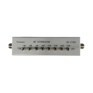 RA-1728A VARIABLE/ STEP ATTENUATOR 50 OHM 0- 82DB for Ham Radio Transmitter - Picture 1 of 6