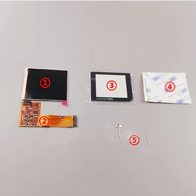 LCD Screen IPS Backlight For GBP Game Boy Pocket Game Console Internal Parts - Image 1 of 4