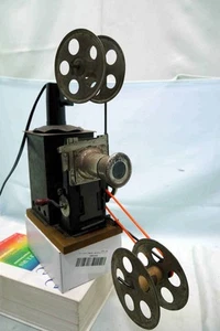 Peacock Brand 35mm Film Projector / Camera Vintage Japanese ~1940s Rare - Picture 1 of 24