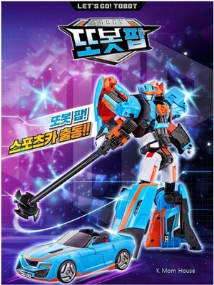 2025 New Tobot Pop Convertible Sports Car Transformer Robot Figure Toy - Image 1 of 4