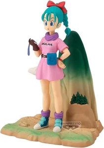 Banpresto DRAGON BALL Figura Statuetta BULMA 13cm Serie HISTORY BOX Originale - Foto 1 di 5
