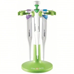 Heathrow Scientific 120056 Pipette Holder,Abs/Tpe,Lime - Picture 1 of 4