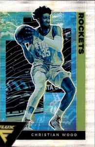 2020-21 Panini Flux - Christian Wood #61 Blue Pulsar Prizm - Picture 1 of 2