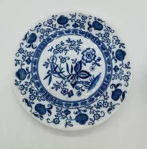 Vintage Blue & White Japan Plate - Nordic Blue / Blue Danube - 6” - Picture 1 of 2