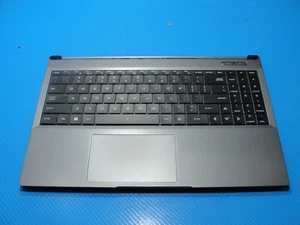 Eluktronics Max 15 15,6" Handauflage mit Touchpad Tastatur Hintergrundbeleuchtung PMARG5YC40-9033 - Bild 1 von 8