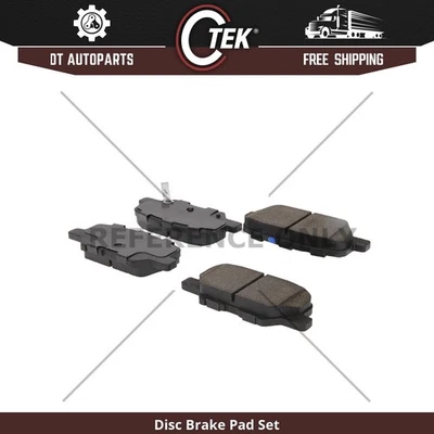 Para Mitsubishi ASX 2014-2015 | Pastillas de freno de disco traseras centradas | Cerámica Foto 1 de 4
