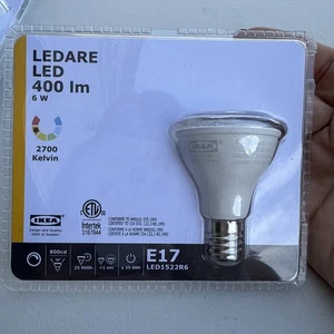 Ikea LEDARE LED Bulb 400 IM, 2700 K 6 W for Portable Table Lamp Sealed package - Picture 1 of 7