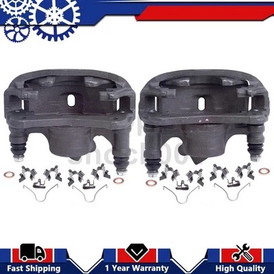 Par de pinzas de freno delanteras para conductor pasajero para Chevrolet Nova 1988 Foto 1 de 4