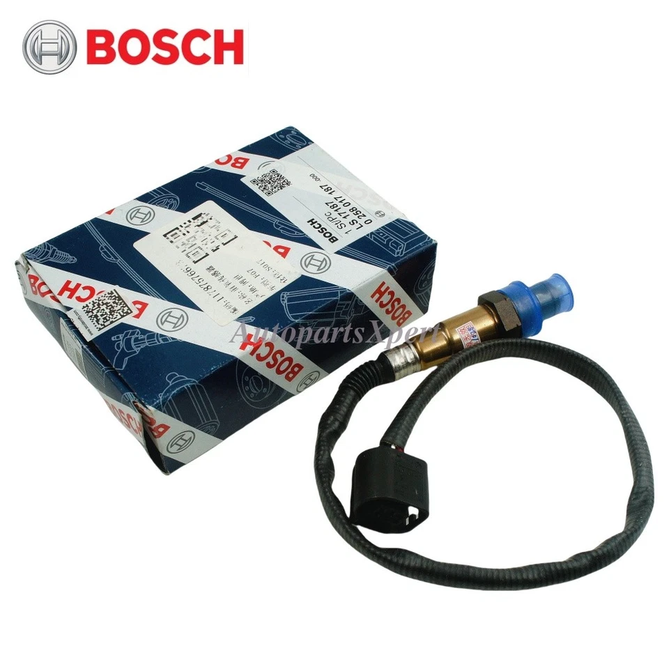0258017187 OEM BOSCH Downstream Oxygen Sensor For BMW 550i 2011-15 650i 2012-19 Foto 1 de 4