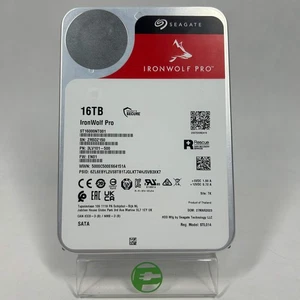 Seagate 3,5" Ironwolf Pro 16 TB SATA III 6 Gb/s HDD 3LV101-500 - Foto 1 di 4