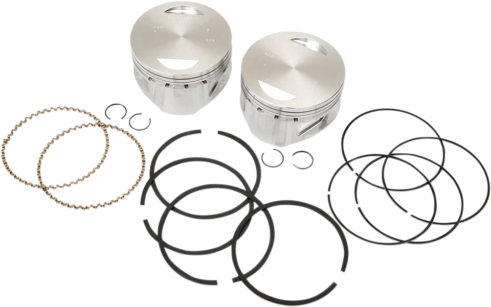 S & S Cycle Forgé Piston Jeux 020'' Alésage: 4 '', 89 " Evo Stroker #92-1402 - Photo 1/1