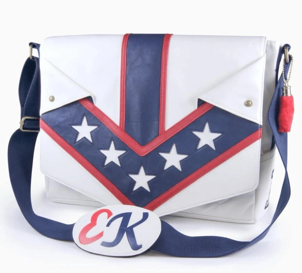 Z Wind Ups Evil Knievel Mono Bolso Mensajero - Bolso de Hombro Uso Diario Hecho de Foto 1 de 4