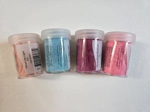 Stampendous Embossing Powder Lot: Lily Light, Blue Light, Plum Med., Pink Med. - Picture 1 of 1