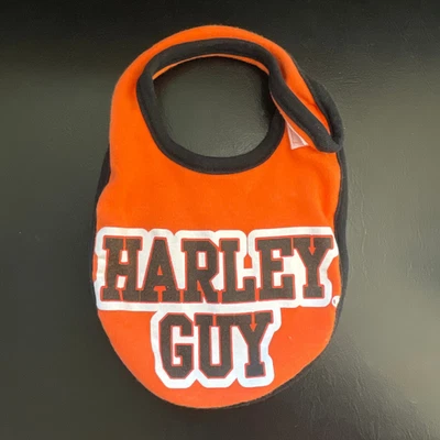 Bebé genuino Harley Davidson chico baba motocicleta naranja 100% algodón regalo Foto 1 de 4