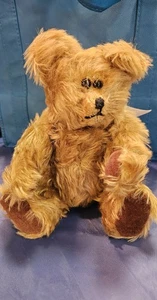 Sally Winey Bear Collection braunes Mohair Handarbeit - signiert - 10 Zoll - Bild 1 von 7