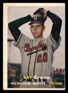 1957 Topps #68 Ray Crone - GD-VG *TedsCardShack* - Picture 1 of 2